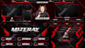 create animated twitch, kick overlay, logo, twitch, kick stream package