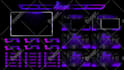 design animated twitch overlay, facecam, panels, screen, alerts for stream