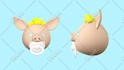 make best 3d character model, rig and basic animate