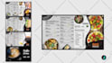 design menu board, food menu and restaurant digital signage