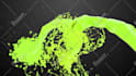 create a paint splash logo reveal animation