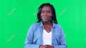 create a professional green screen spokesperson video