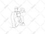 create line art animation video within 24 hours