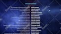 design the rolling end credits sequence for your film