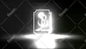 create 4k neon glitch social media and business intro outro