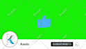 create 3d youtube subscribe button animation