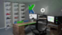 model and animate your gaming room in 3d