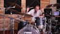 record an energetic drum track for your rock song