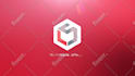 create high tech intro hexagons logo animation