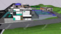 design house architectural model in sketchup and rendering