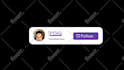 create twitch follow, subscribe or prime animation