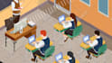 create isometric explainers animation video