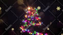 create this christmas lights video