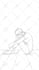 do 2d anime sketch animation in my style