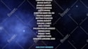 design the rolling end credits sequence for your film
