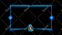 design professional animated webcam overlay for twitch or youtube