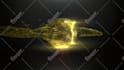 3d epic cinematic metal logo