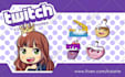 make cute chibi emotes or badges for twitch and discord