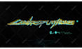 make a cyberpunk 2077 intro with your text