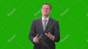 be your british male spokesperson on greenscreen with