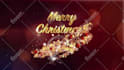 create elegant merry christmas 2022 promo video with logo