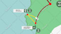 create a travel route map animation