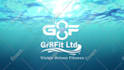 create this underwater logo animation