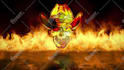 create stunning fire and smoke logo animation