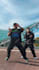 make dance video with two dancers on your music