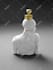 create high quality 3d model of perfume bottles