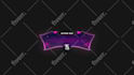 design animated twitch stream overlay, twitch logo, panels, screens, alerts