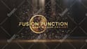 create a magical gold logo intro animation