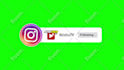 create twitter x follow animation