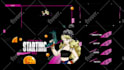create animated twitch overlay, logo, emotes for stream