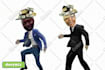 make funny video it includes two people