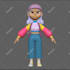 model high quality 3d characters for animated films and game