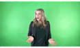 record a spokesperson video on greenscreen