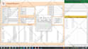 make attractive excel data entry form for you
