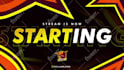 design an animated stream package
