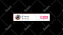 create follow notification button pop up twitch tiktok