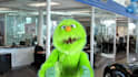 record your video using Marko the Furry Monster