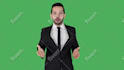 create a profesional green screen video in spanish