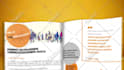do custom book or magazine promo or trailer with page flip animation
