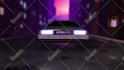 create your logo or text on delorean back to the future car
