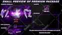 design animated stream overlay, professional  stream package and logo