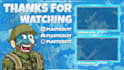 create outro video for youtube and twitch channel