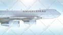 add your logo or text on a flying boeing plane