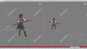 make animation for 3d game character and creature
