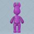 3d character model and texture