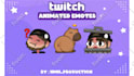 custom animated emotes for twitch and discord,